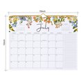 thumbnail image 5 of 2024-2025 Calendar - Cabbrix Wall Calendar 2024-2025, Twin-Wire Binding, Hanging Hook, Floral Design, 5 of 6