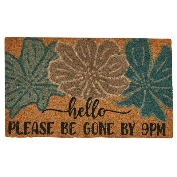 Park Designs Hollis Floral Tan Doormat