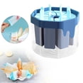 thumbnail image 4 of Professional Silicone Popsicle Molds Set, BPA-Free Reusable Ice Cream Molds DIY Kit with Stand, Family-Safe Frozen Treat Maker for Summer, Kids Snacks, Healthy Desserts, 4 of 9
