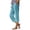 AA-Sky Blue, variant on QATAINLAV Linen Capris Pants for Women Summer Casual Loose Drawstring Elastic High Waist Straight Cropped Trousers with Pockets Beach Clothes Wine M