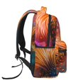 thumbnail image 3 of Disketp Bioluminescent Underwater Flower Mochila Estampada para Hombre y Mujer – Mochila Ligera Clásica con Múltiples Bolsillos para Universidad, Trabajo y Viajes-One Size, 3 of 5