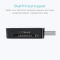 Anker 2in1 USB 3.0 SD Card Reader for SDXC, SDHC, SD, MMC, RSMMC