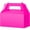 Shiny Hot Pink-1 count (Pack of 30), variant on Shiny Pink Gable Gift Boxes 1 Count (Pack of 30) for Cookies Candies Party Favors