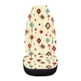 thumbnail image 3 of Uourmeti Geometric Diamond Pattern Auto Seat Cushion Durable Auto Cushion Easy Clean Wear Resistant 1 Pieces Set Compatible with Trucks Van, 3 of 6