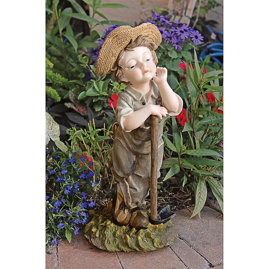 Design Toscano Farmer Frank Garden Statue
