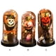 thumbnail image 3 of Advancent Ramo de cabeza de calabaza para un toque de espeluznante en la decoración, regalo de Halloween, adorno de escritorio de vidrio Kits de decoración para fiestas Rosa, 3 of 6