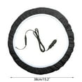 thumbnail image 2 of Agiferg 12-volt 15-inch Heated Steering Wheel Cover Suitable For Warm Winter, 2 of 5