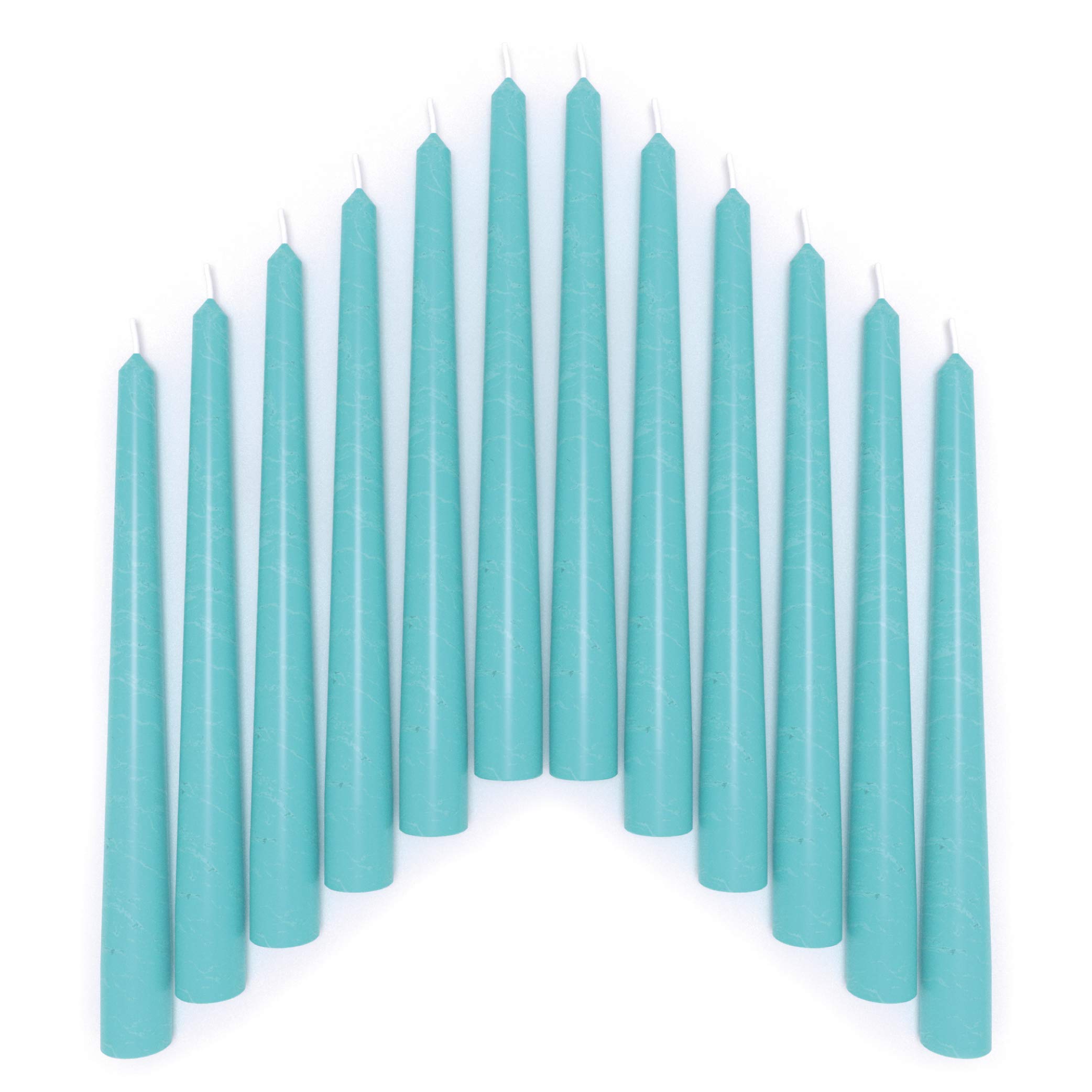 Sonedly 8 inch Taper Candle 12 Pack Home Decor Dripless Candles Long