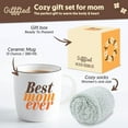 thumbnail image 4 of Triple Gifffted Worlds Best Mom Ever Coffee Mug & Socks Set for Mother, Gifts Ideas for Christmas,valentines, Mothers Day, Birthday, From Daughter and Son, Cool Mommy Presents, Ceramic Cup 380ml, 4 of 6