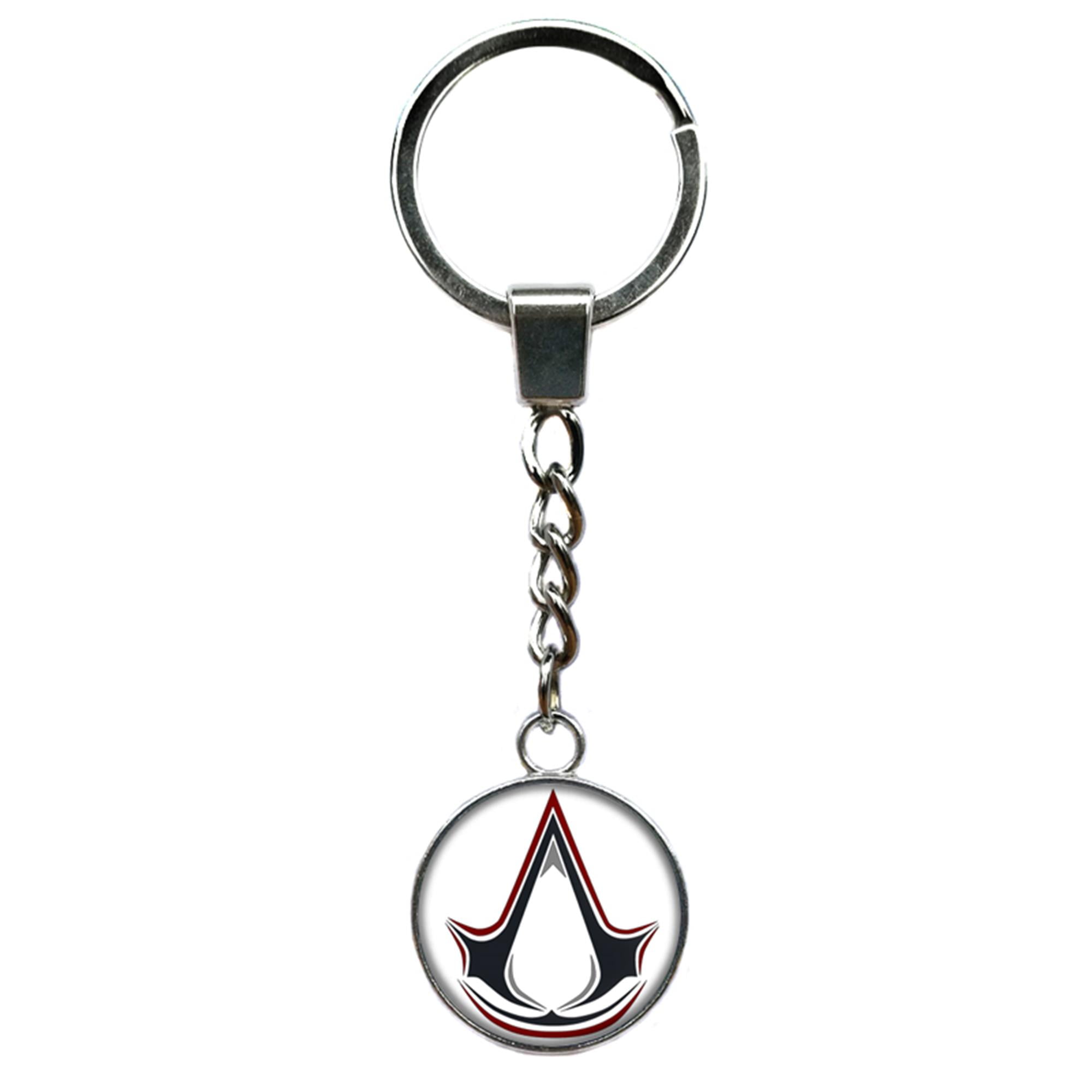 Assassins Creed Desmond Model Metal Gold Keychain Porte-clés 