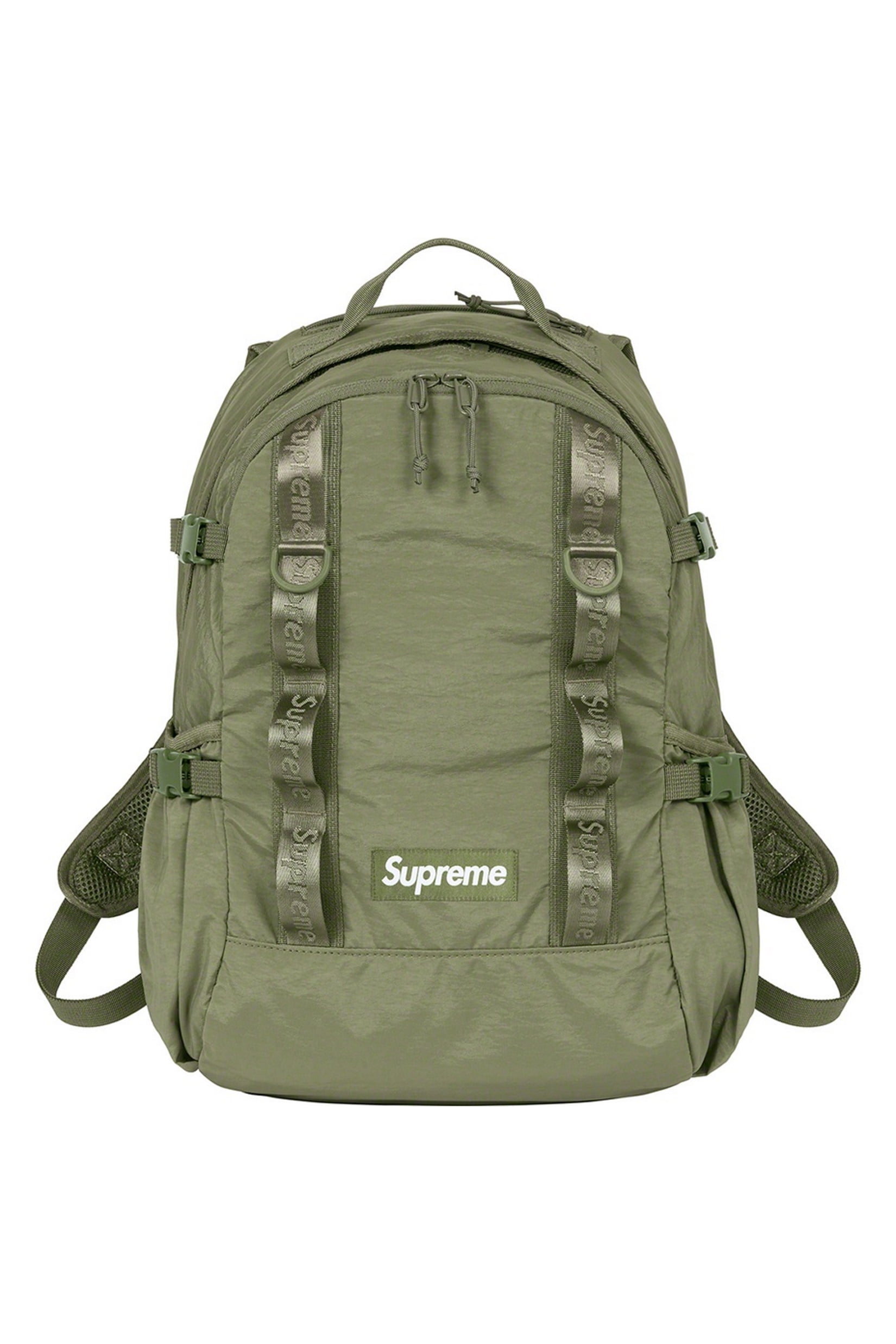 supreme backpack tan