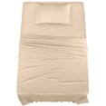 thumbnail image 1 of Juego de sábanas Utopia Bedding Twin XL de microfibra cepillada, color beige, 1 of 7