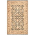 thumbnail image 6 of SAFAVIEH Anatolia Sophia Floral Wool Runner Rug, Teal Blue/Taupe, 2'3" x 12', 6 of 9