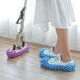 thumbnail image 3 of Fasiaou 1Pcs Multi Function Duster Mop Slippers Shoes Cover Chenille Fiber Washable Foot Socks Floor Cleaning Tools Shoe Cover for Bathroom, Office, Kitchen, House Polishing Cleaning, 3 of 6