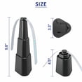 thumbnail image 3 of Fly Fans For Tables For Outdoor Indoor Meal Portable Automatic Food Fly Fans Fans For Restaurant Party Home，black(1pc/2pc/3pc/4pc/6pc/), 3 of 9