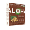 ALOHA Organic Plant Based Protein Bars 4-Pack - Chocolate Chip Cookie Dough - 1.98oz Bars - Vegan, Low Sugar, Gluten-Free, Paleo, Low Carb, Non-GMO, Stevia-Free, Soy-Free, No-Erythritol