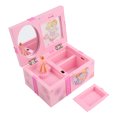 thumbnail image 1 of Caja de joyería musical para niños caja de música de princesa bailando caja de almacenamiento de joyas de plástico rosa de dibujos animados caja de música con pequeñas ANGGREK Otros, 1 of 8