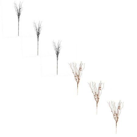 

Clearance！ Mikease 1Pcs Artificial Berry Stem Picks Memorial Day 17 Inch Glitter Berry Stems Picks and Sprays for Independence Day Memorial Day Wedding Halloween Home Party Decor