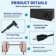 thumbnail image 5 of Cargador portátil Hadepa 45 W 19,5 V 2,31 A para HP Pavilion 13 14 15, 5 of 9