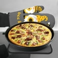 thumbnail image 7 of Vsdgher Bee Kind Oven Mitts and Pot Holders 2 pcs Set,High Heat Resistant Kitchen Oven Glove for Baking and Cooking, 7 of 7