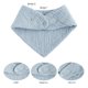 thumbnail image 3 of Baberos Konssy de muselina para bebés, paquete de 10 unidades, 100% algodón, unisex, de 0 a 36 meses, 3 of 7