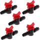 thumbnail image 1 of Interruptor de riego de válvula Válvula de plástico PE Accesorios para acuarios con válvulas Válvula de globo Regulador de válvula utilizado para riego de césped de jardín y pecera 5 piezas, 1 of 5