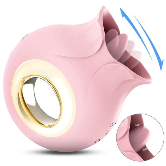 Vibrating Clitoris G-Spot Stimulating Dildo Vibrator, Portable Clitoris Stimulator Clitoral Sex Adult Toys for Women Couples
