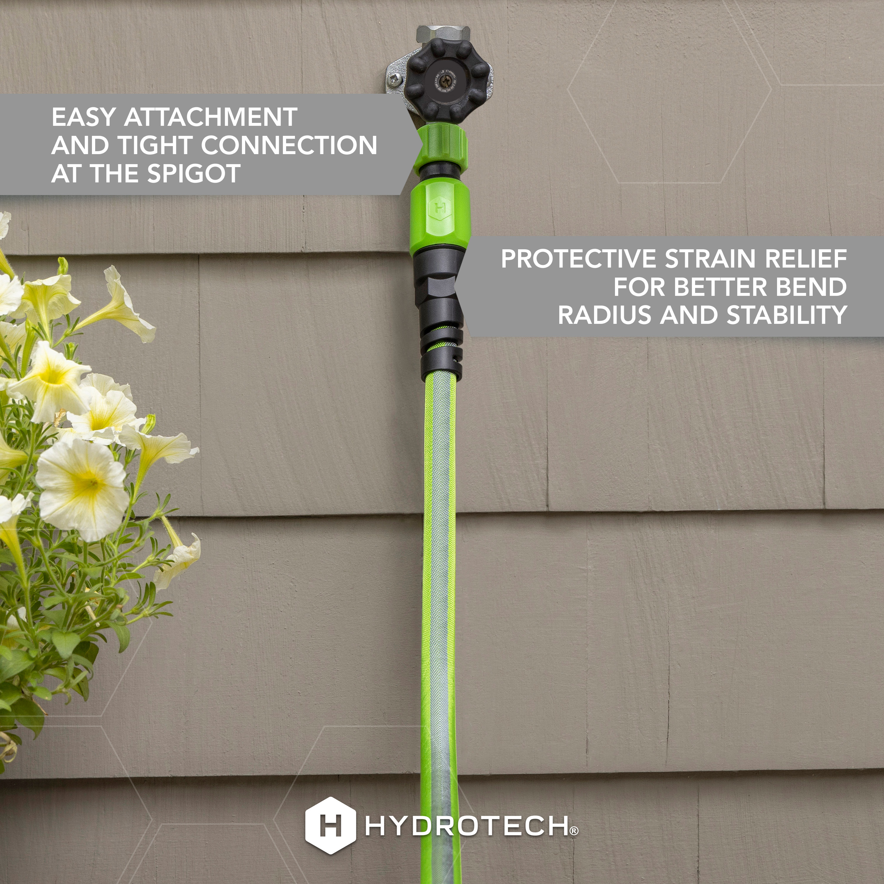 HydroTech FlatJacket 50 ft Flexible Garden Hose, 5/8 in photo 7