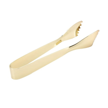 

Ice Tongs Kitchen Tweezers Food Grade Prevents Slipping Rust Proof Stainless Steel For Bar Gold Plated