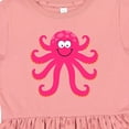 thumbnail image 4 of Inktastic Octopus Sea Creature Pink Girls Girls Toddler Dress, 4 of 5