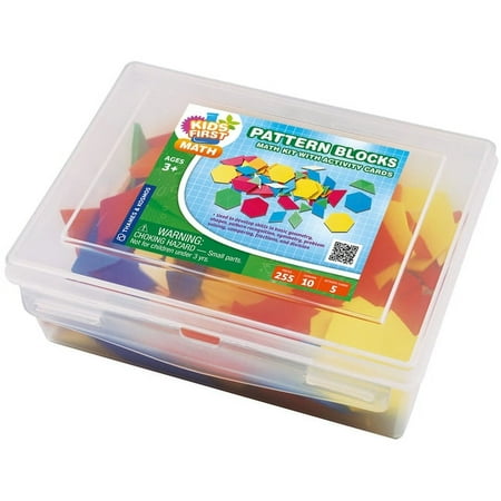 UPC: 0814743016194 | Pattern Blocks Math Kit with Activity Cards (Other)
