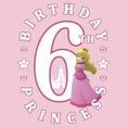thumbnail image 2 of Girl's Nintendo Peach Birthday 6  Graphic T-Shirt, 2 of 4