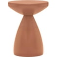 thumbnail image 3 of Meridian Furniture Anika Terracotta Iron Side Table, 3 of 8