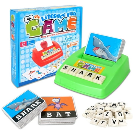 Hot Early Learning Educational Toy 26 English Letter Spelling Alphabet Game Figure Spelling Game Spell Words (Best Learning English Reviews)