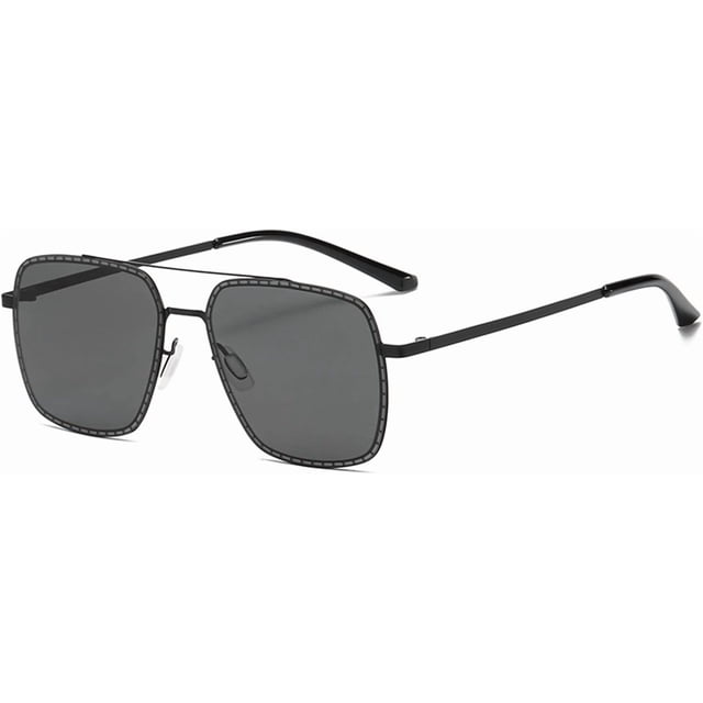 Polarized HD Driving Large Frame Men's Sunglasses Outdoor Cycling Sunglasses (Color : A, Size : 1)