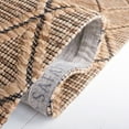 thumbnail image 3 of SAFAVIEH Natural Fiber Ezra Geometric Area Rug, Natural, 6' x 6' Round, 3 of 6
