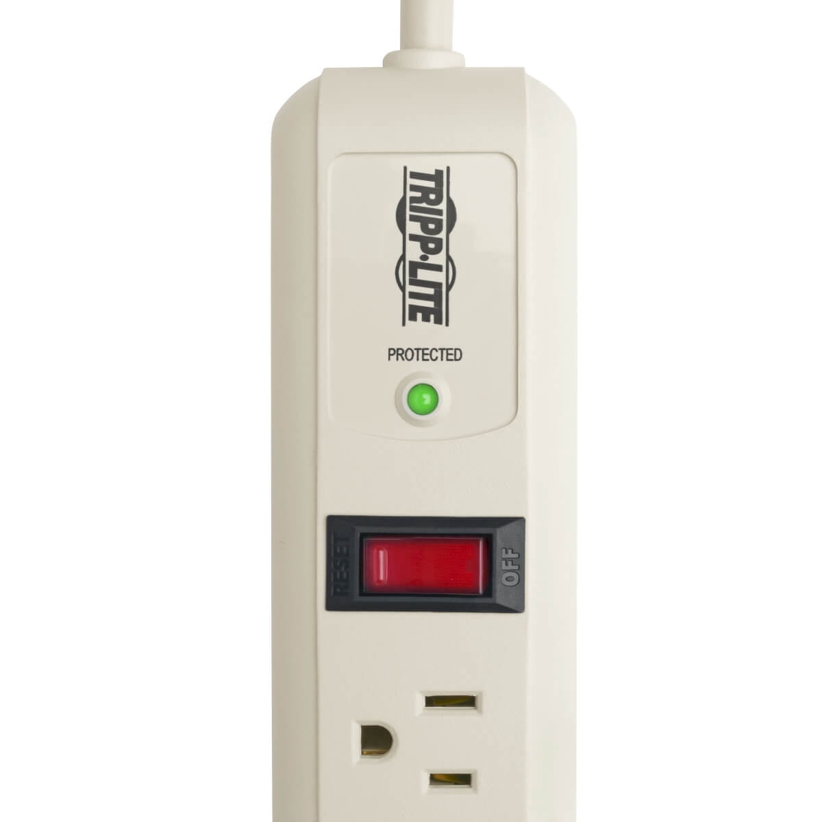 Tripp Lite TLP74R Protect It! 7-Outlet Surge Protector, 4ft Cord