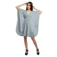 thumbnail image 2 of Moomaya Robe Courte de Caftan de Plage, Robe de Couverture Imprimée, Kaftan pour Femmes, Tenue de Plage, Couverture, 2 of 4