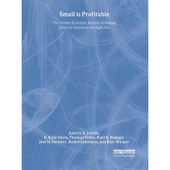 Pre-Owned Small is Profitable: The Hidden Economic Benefits of Making Electrical Resources the Right Size (Paperback) 1881071073 9781881071075