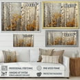 thumbnail image 4 of Designart "Autumn Birch Tree Elegance in Fall" Landscapes Framed Wall Art Decor - Country Orange Tree Living Room Framed Canvas Art, 4 of 6