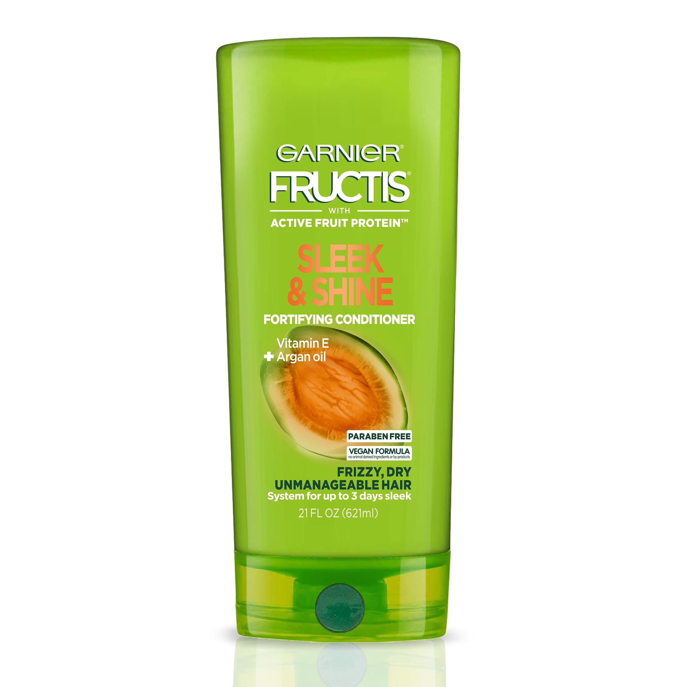 Garnier Fructis Sleek & Shine Conditioner, Frizzy, Dry, Unmanageable