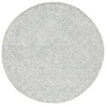 thumbnail image 2 of SAFAVIEH Abstract Brock Geometric Area Rug, Gray/Ivory, 8' x 8' Round, 2 of 11