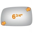 thumbnail image 2 of Burco 4009 Driver Side Flat Replacement Mirror Glass for Toyota Solara, 2 of 3