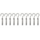 thumbnail image 1 of 10pcs Expansion Bolts Hook Opening Hole Stainless Steel for Medical Communication Equipment, 1 of 5