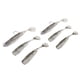 thumbnail image 2 of 6pcs señuelo de pesca de sábalo de plástico suave cebo de pescado Jig Head Swimbait Grub Worm LY1-02, 2 of 7