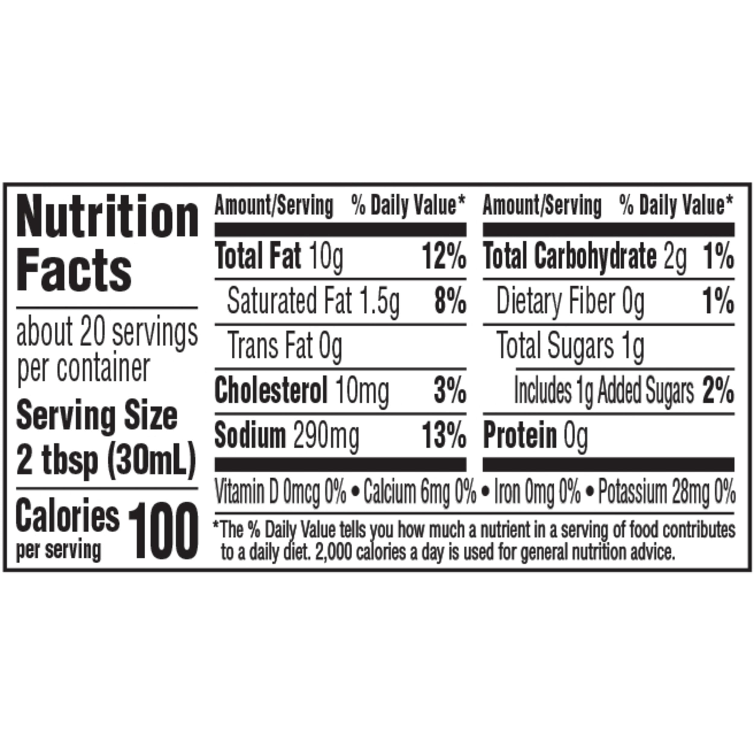 Hidden Valley Easy Squeeze Southwest Chipotle Ranch Topping & Dressing, Gluten Free - 20 oz Bottle
