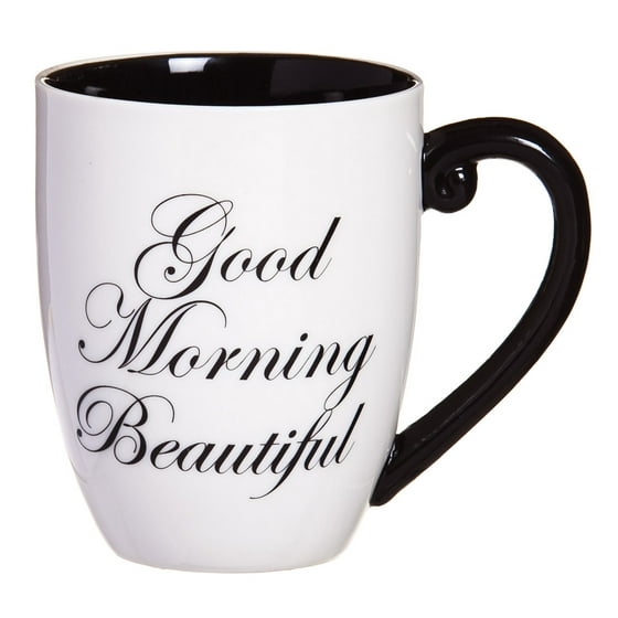 Good Morning Beautiful Elegant Coffee Mug