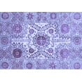thumbnail image 1 of Ahgly Company Indoor Rectangle Abstract Blue Modern Area Rugs, 5' x 7', 1 of 4