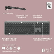 Logitech Signature Slim K950 Wireless Keyboard Sleek Design Switch Graphite