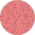 thumbnail image 1 of Ahgly Company Indoor Square Patterned Fire Engine Red Area Rugs, 3' Square, 1 of 6
